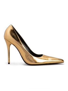 NWT Authentic Tom Ford 105mm Mirror Calf Pointy Toe Heel